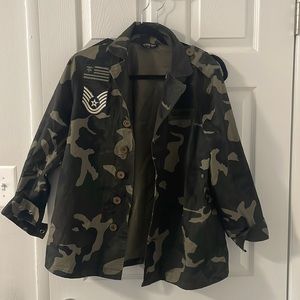 Army fatigue jacket